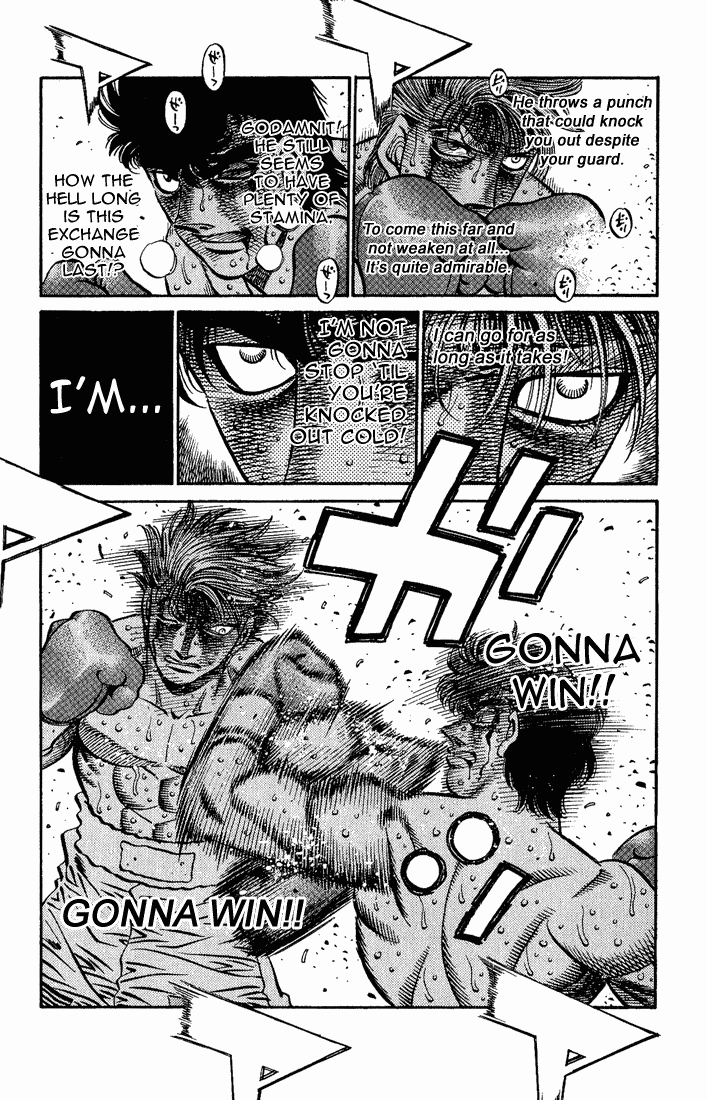 Hajime no Ippo Chapter 552 — page 3