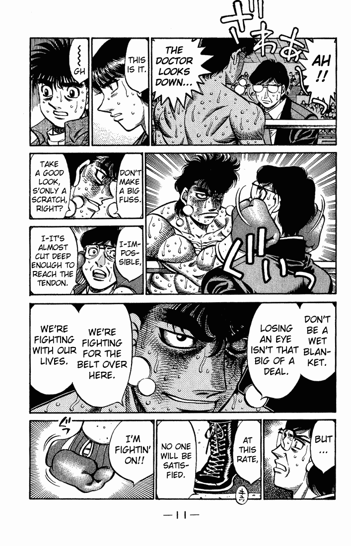 Hajime no Ippo Chapter 552 — page 9