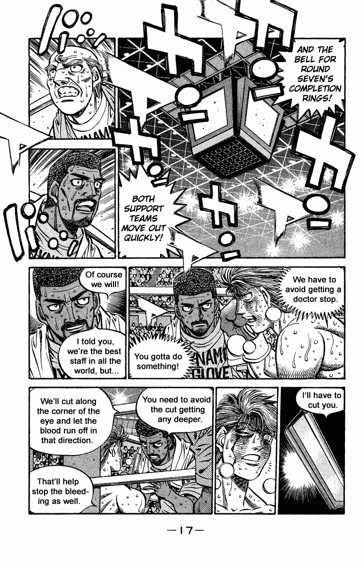 Hajime no Ippo Chapter 552 — page 14