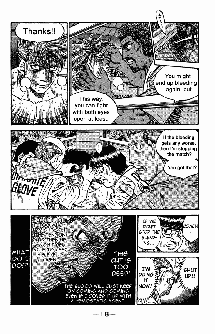 Hajime no Ippo Chapter 552 — page 15