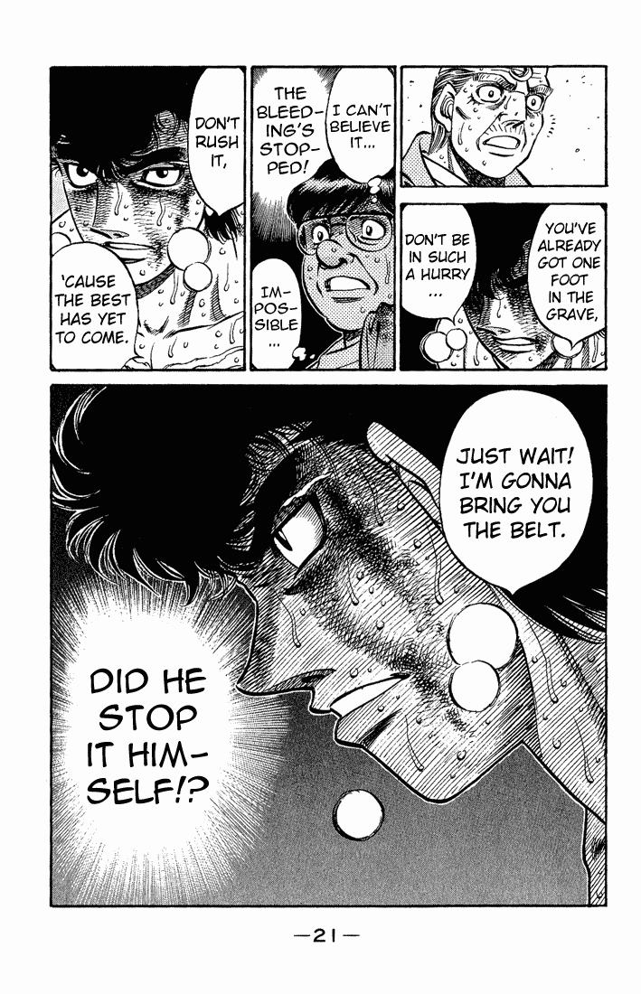 Hajime no Ippo Chapter 552 — page 18