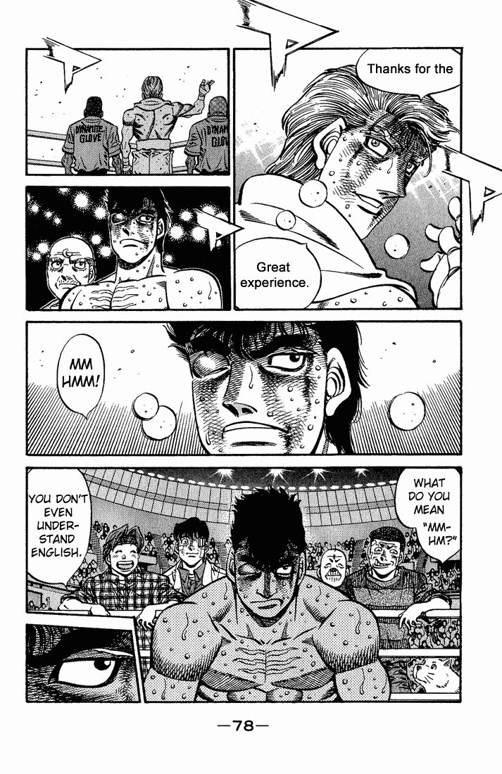 Hajime no Ippo Chapter 556 — page 6