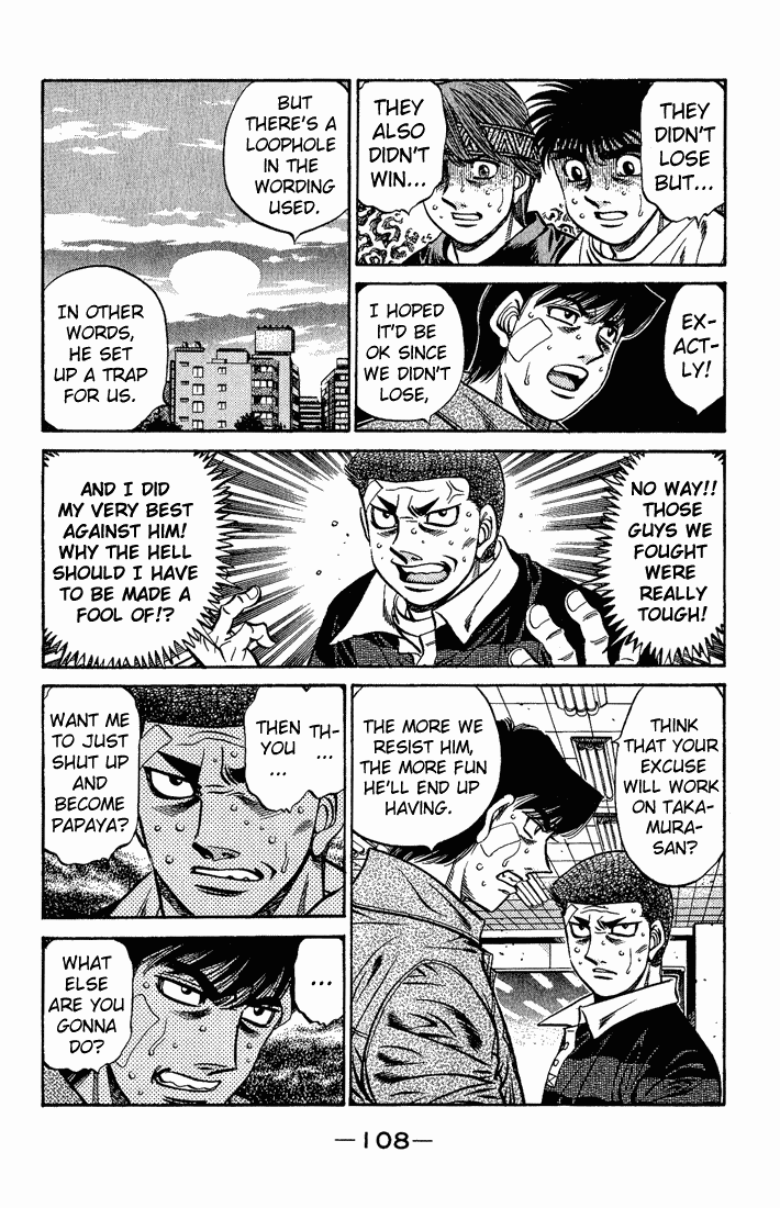Hajime no Ippo Chapter 558 — page 6