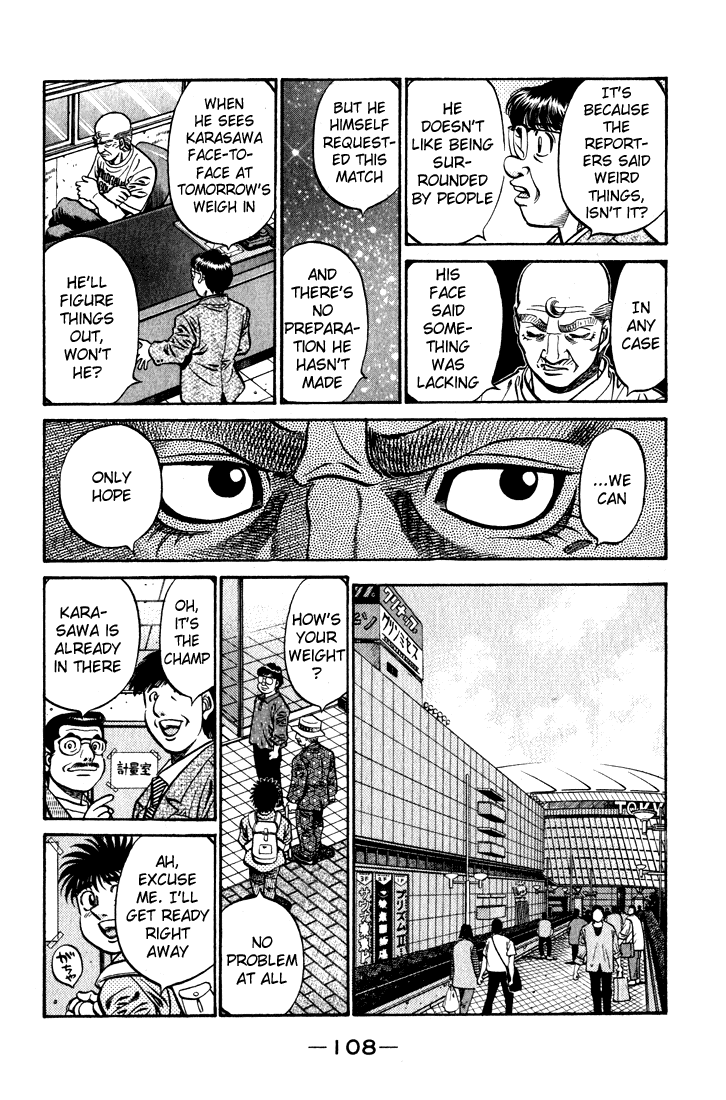 Hajime no Ippo Chapter 579 — page 6