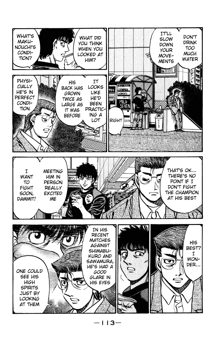 Hajime no Ippo Chapter 579 — page 11