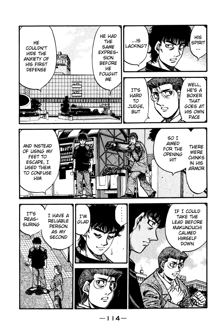 Hajime no Ippo Chapter 579 — page 12