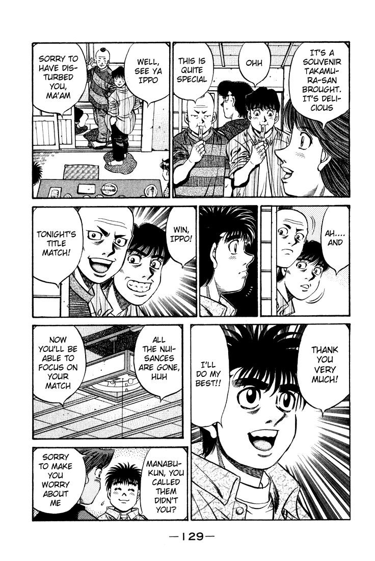 Hajime no Ippo Chapter 580 — page 11