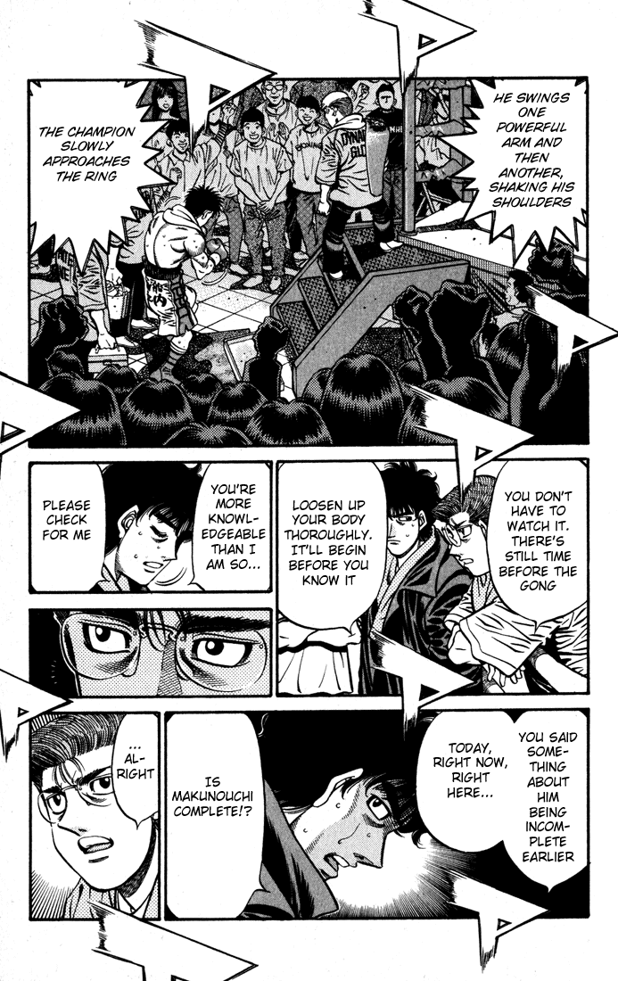 Hajime no Ippo Chapter 581 — page 9