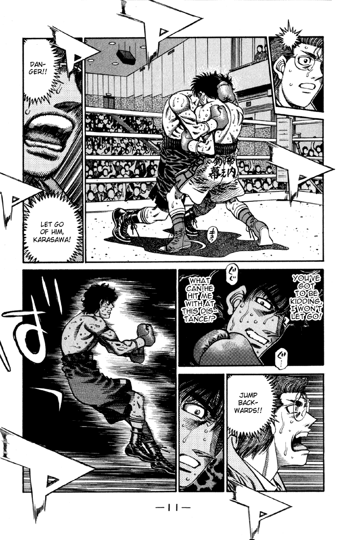 Hajime no Ippo Chapter 584 — page 11