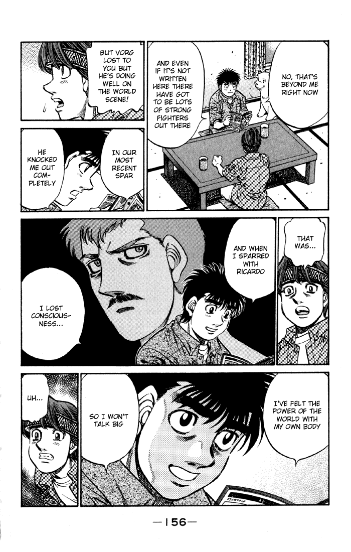 Hajime no Ippo Chapter 593 — page 8