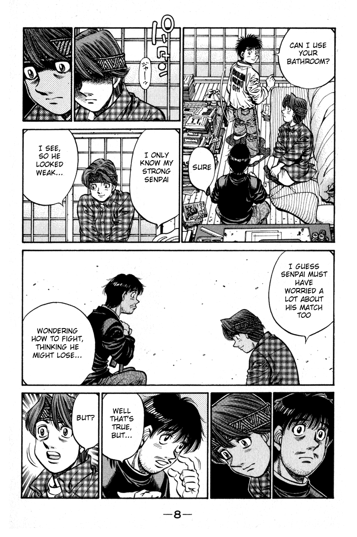 Hajime no Ippo Chapter 595 — page 9