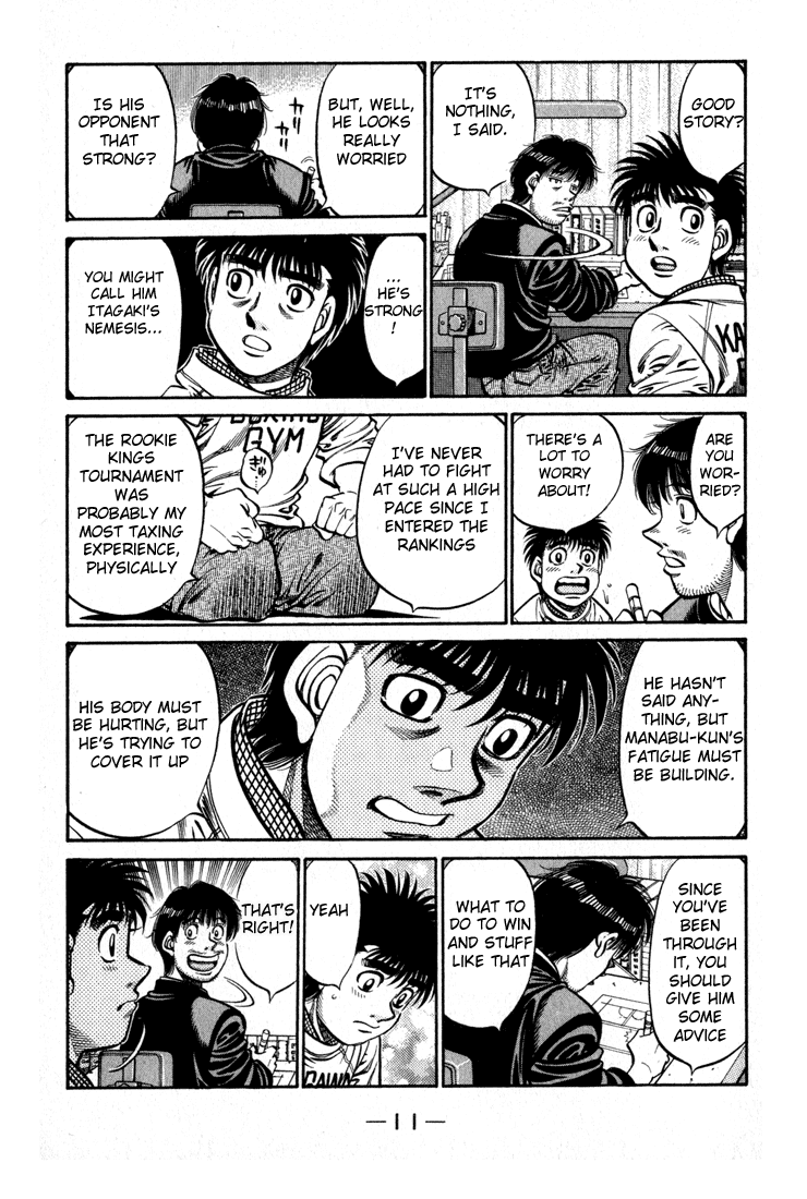 Hajime no Ippo Chapter 595 — page 12