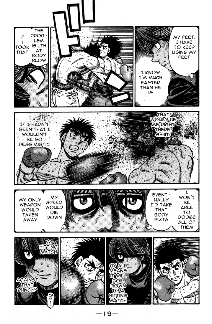 Hajime no Ippo Chapter 595 — page 20