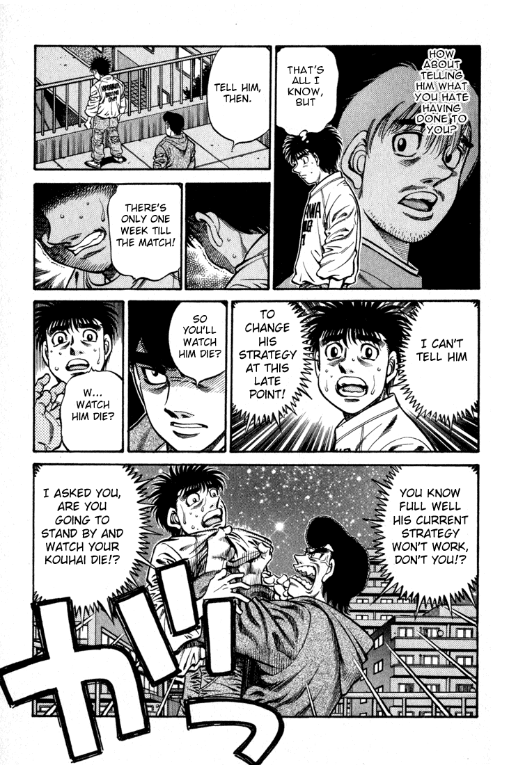 Hajime no Ippo Chapter 596 — page 9