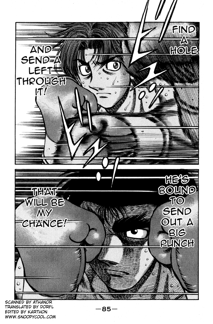 Hajime no Ippo Chapter 599 — page 11