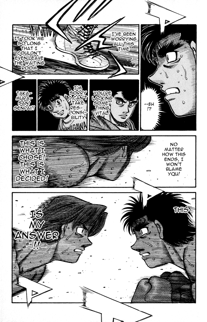Hajime no Ippo Chapter 600 — page 17