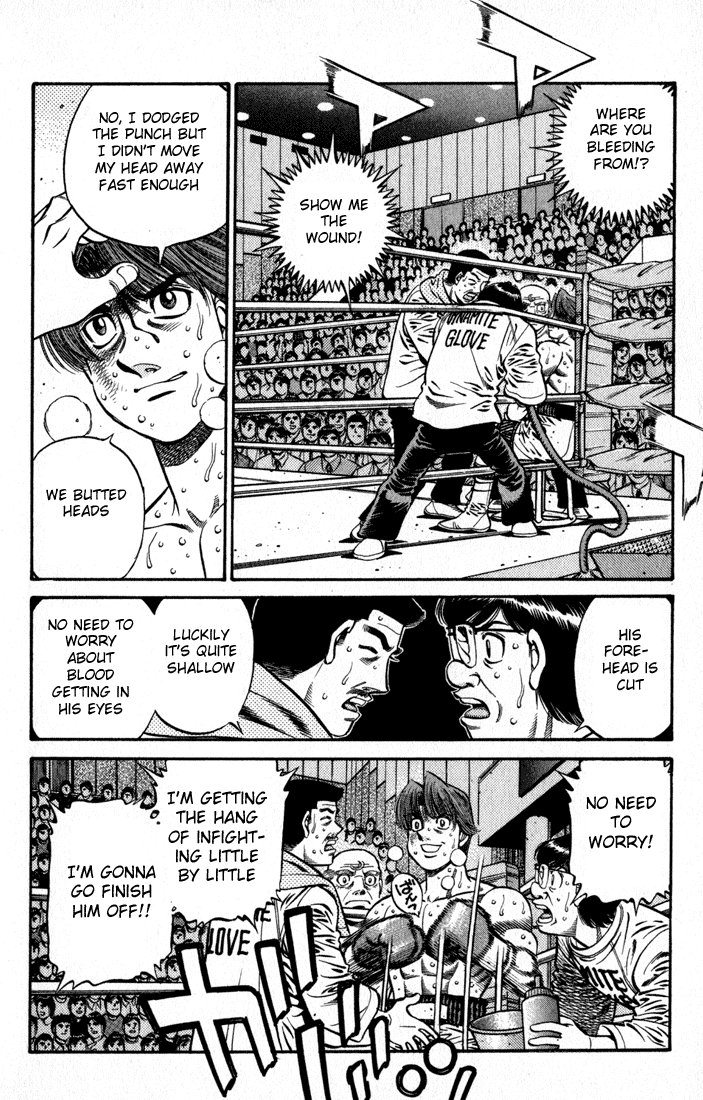 Hajime no Ippo Chapter 605 — page 8