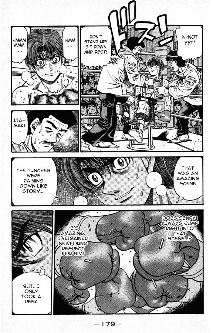 Hajime no Ippo Chapter 605 — page 9
