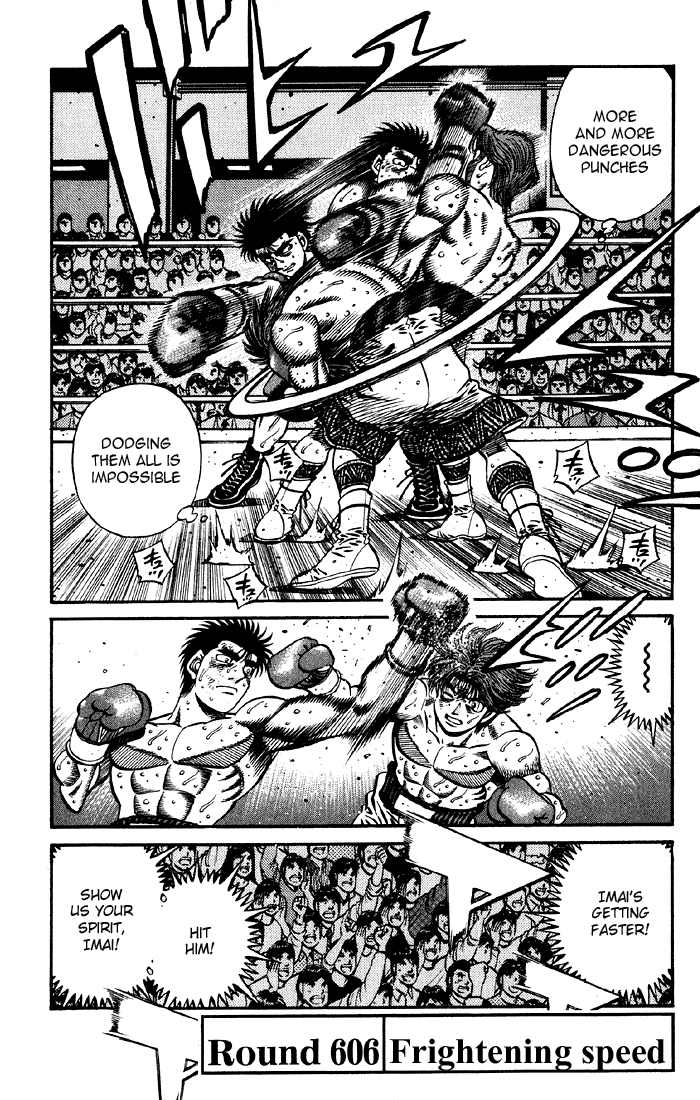 Hajime no Ippo Chapter 606 — page 6