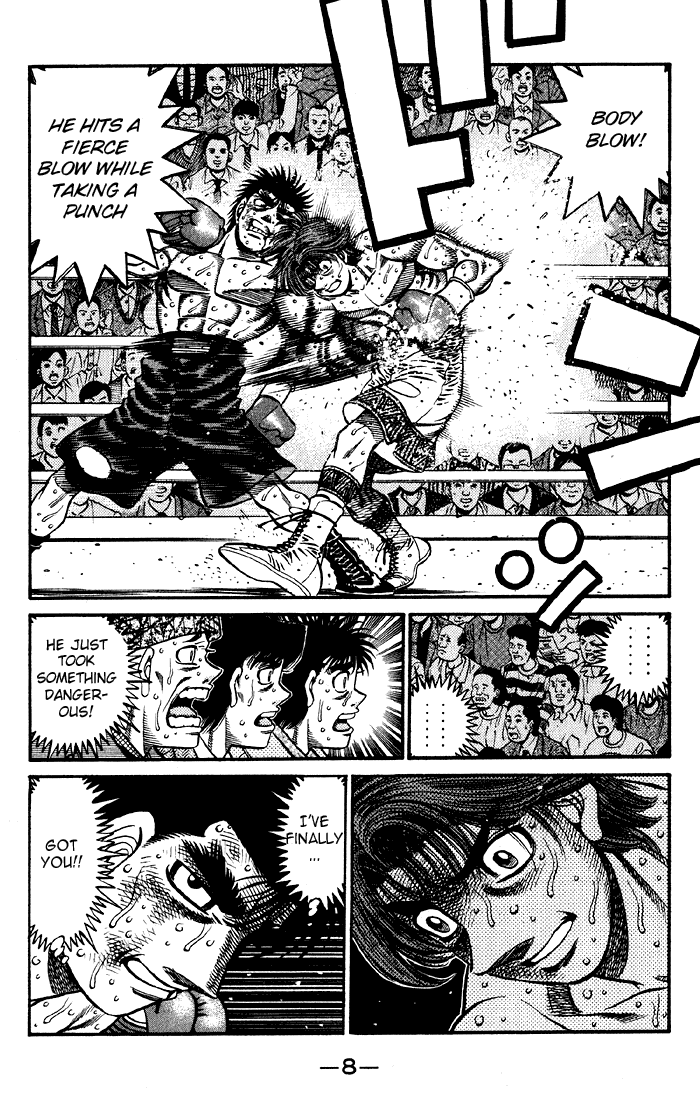 Hajime no Ippo Chapter 606 — page 10