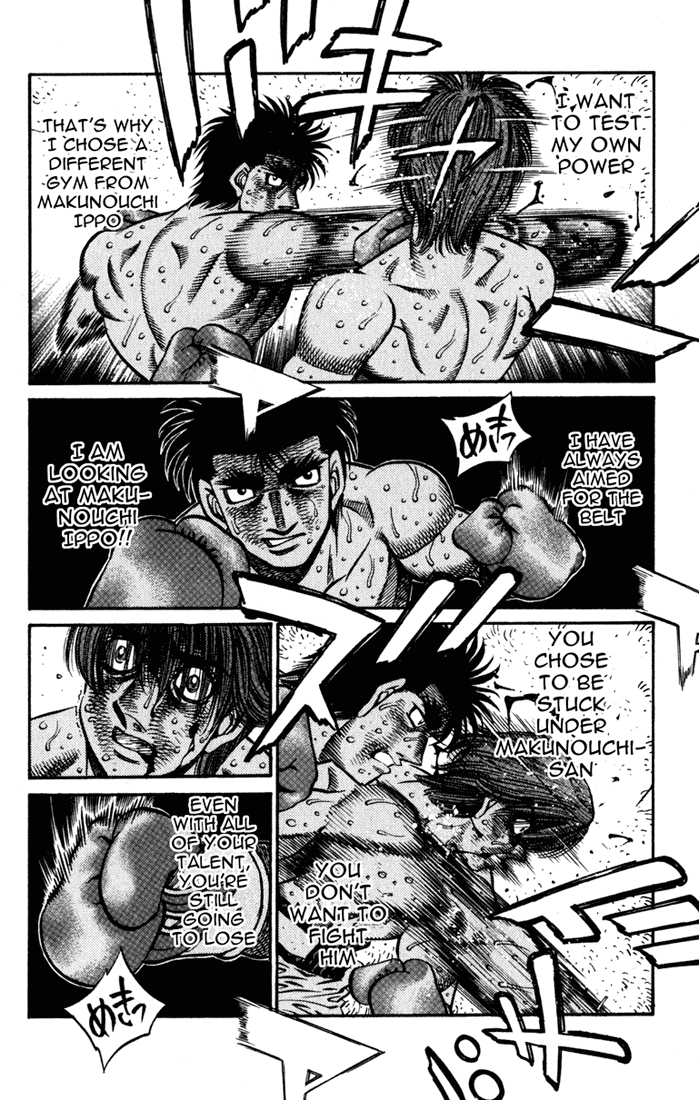 Hajime no Ippo Chapter 612 — page 11