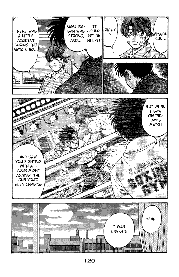 Hajime no Ippo Chapter 624 — page 10