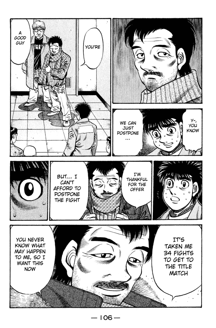 Hajime no Ippo Chapter 634 — page 6