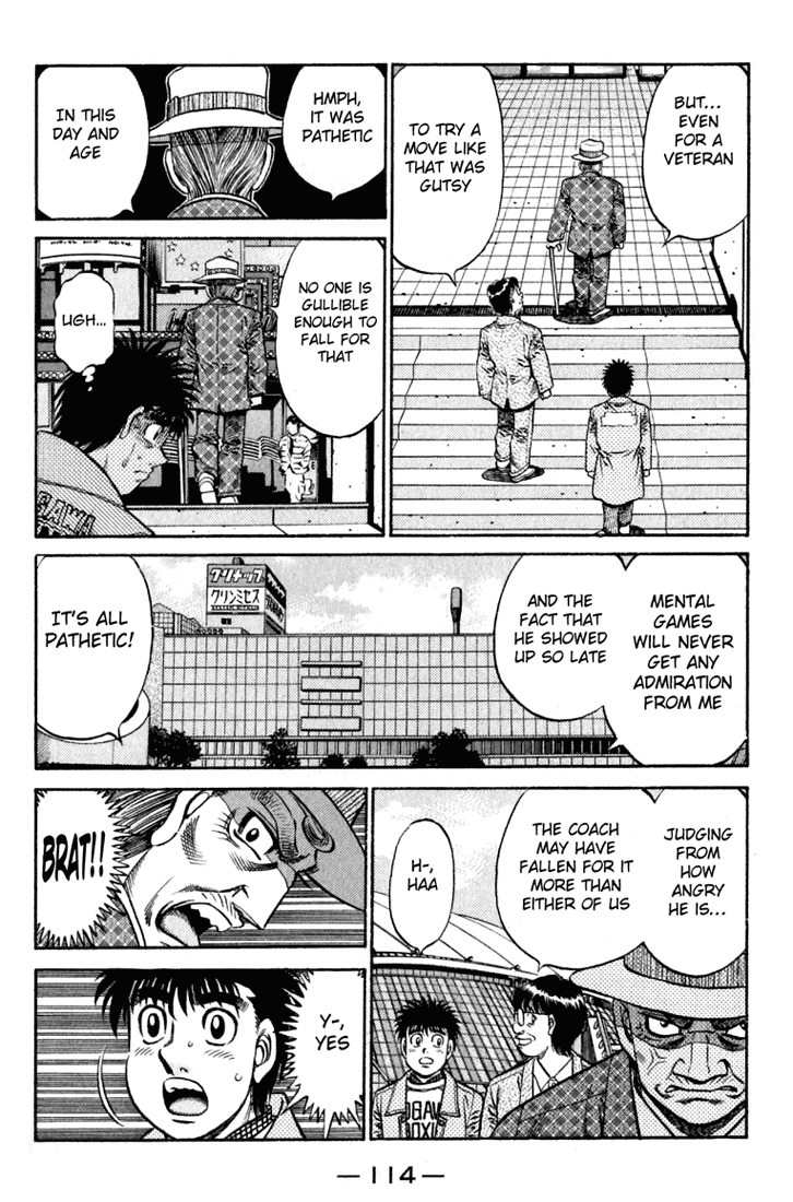 Hajime no Ippo Chapter 634 — page 14