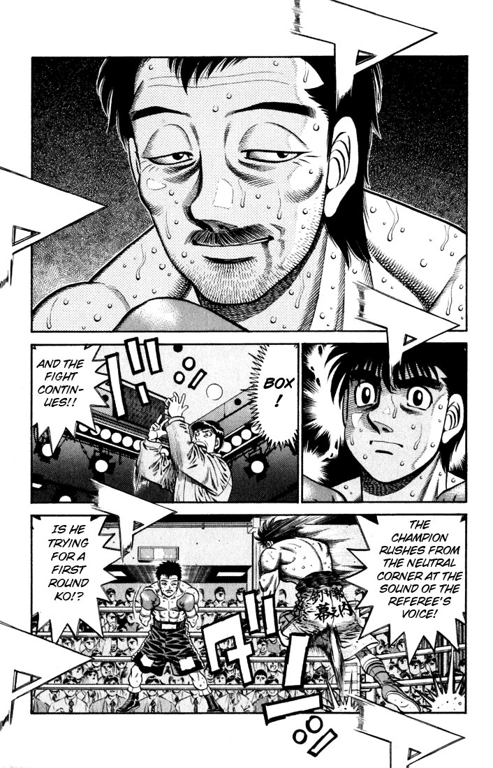 Hajime no Ippo Chapter 637 — page 6