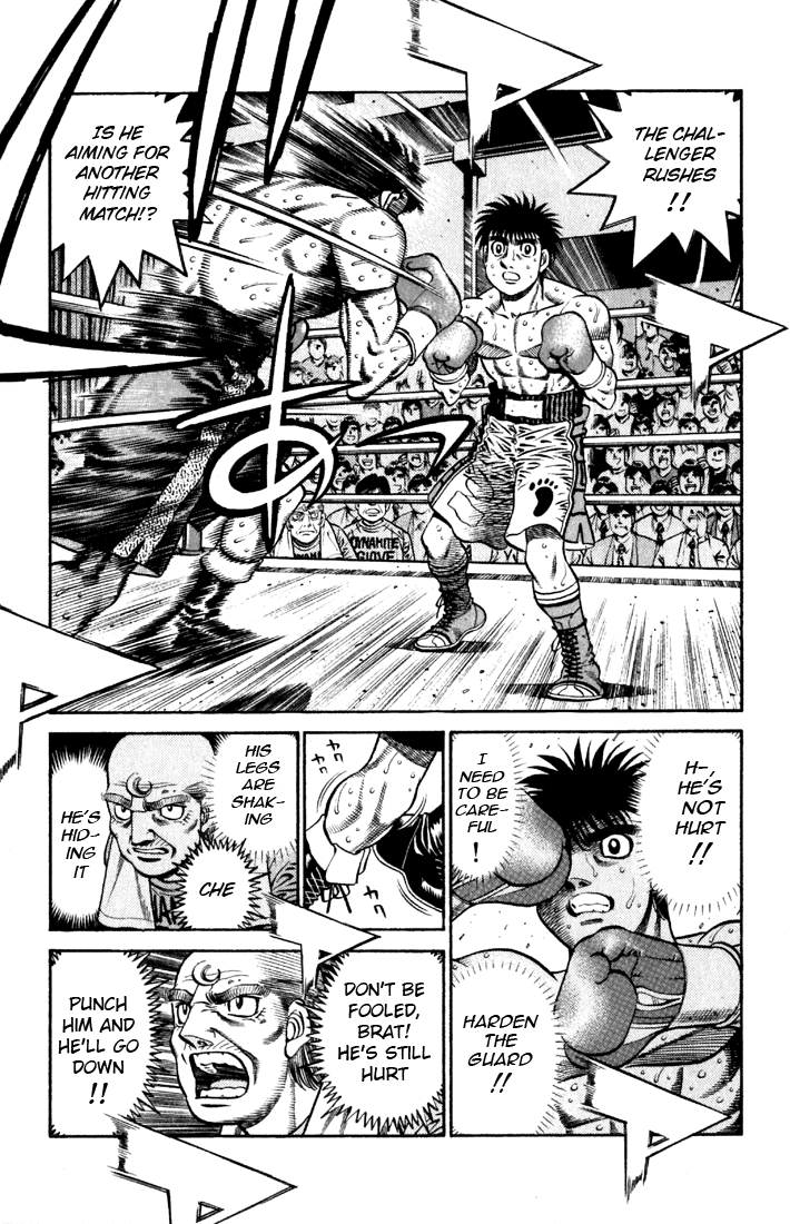 Hajime no Ippo Chapter 637 — page 8