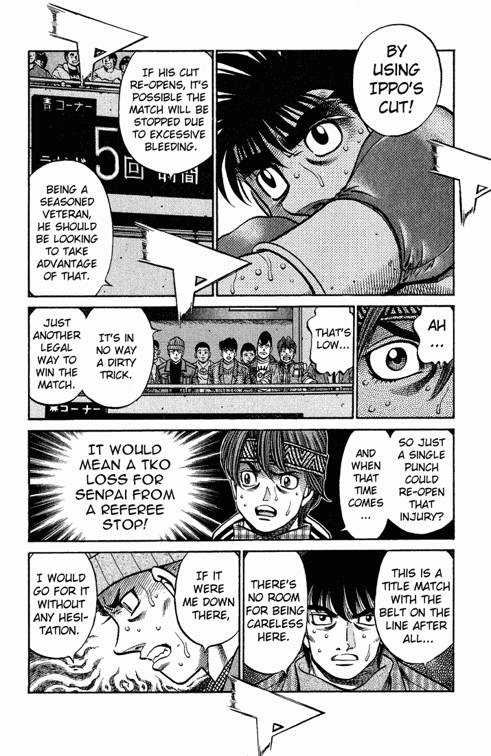 Hajime no Ippo Chapter 649 — page 12