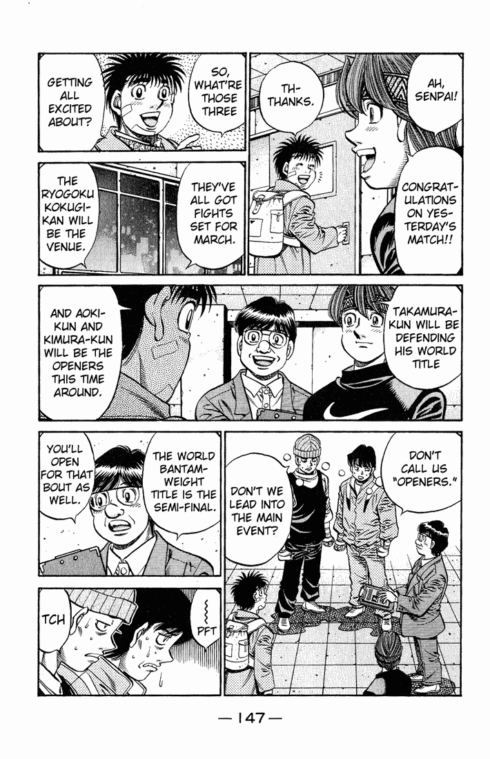 Hajime no Ippo Chapter 657 — page 3
