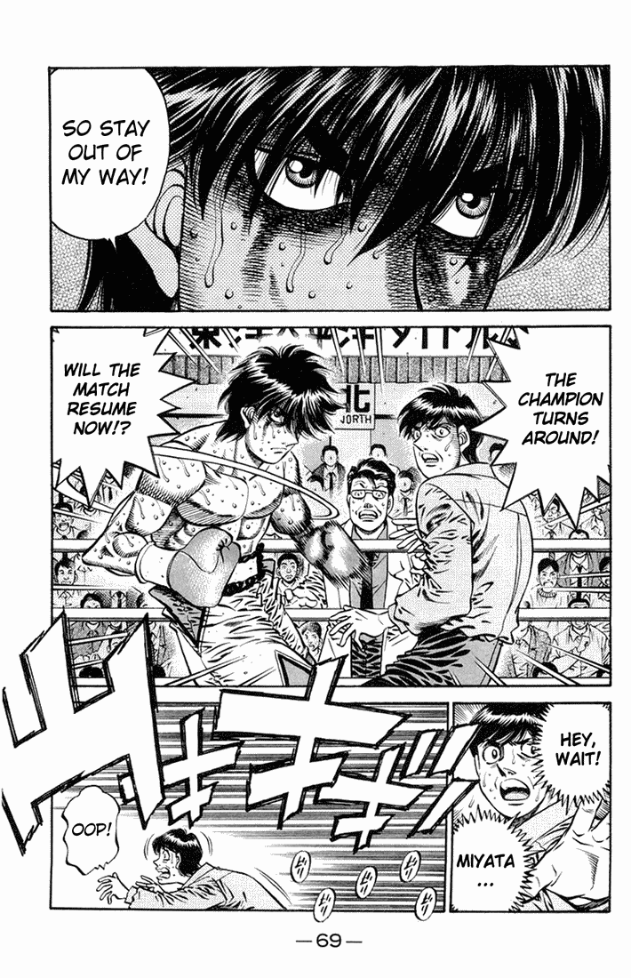 Hajime no Ippo Chapter 662 — page 11