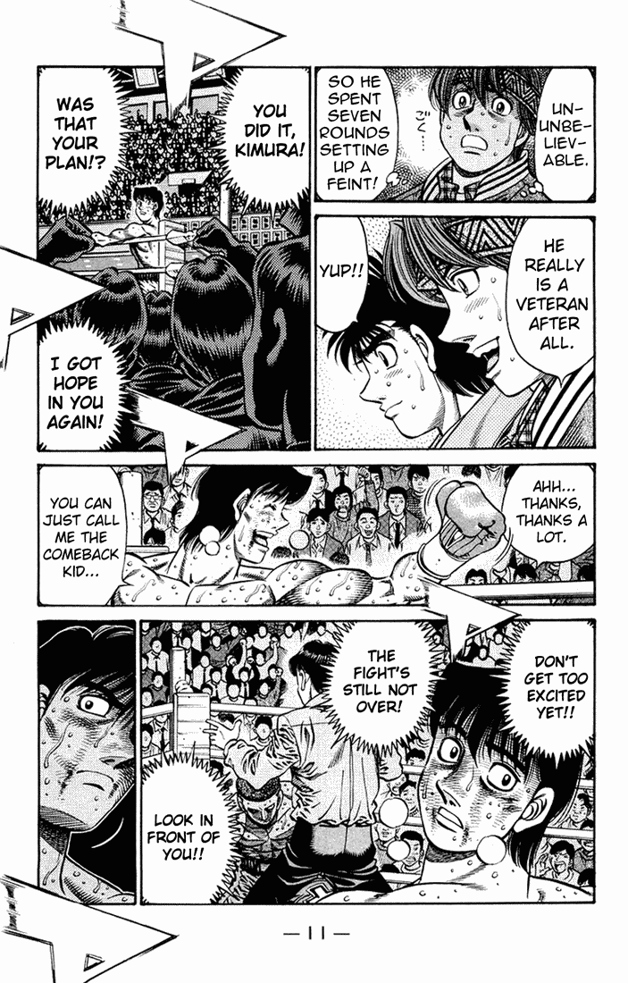 Hajime no Ippo Chapter 670 — page 9