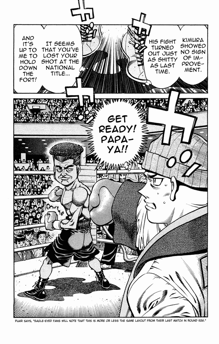 Hajime no Ippo Chapter 670 — page 11