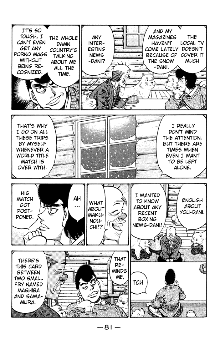 Hajime no Ippo Chapter 674 — page 11