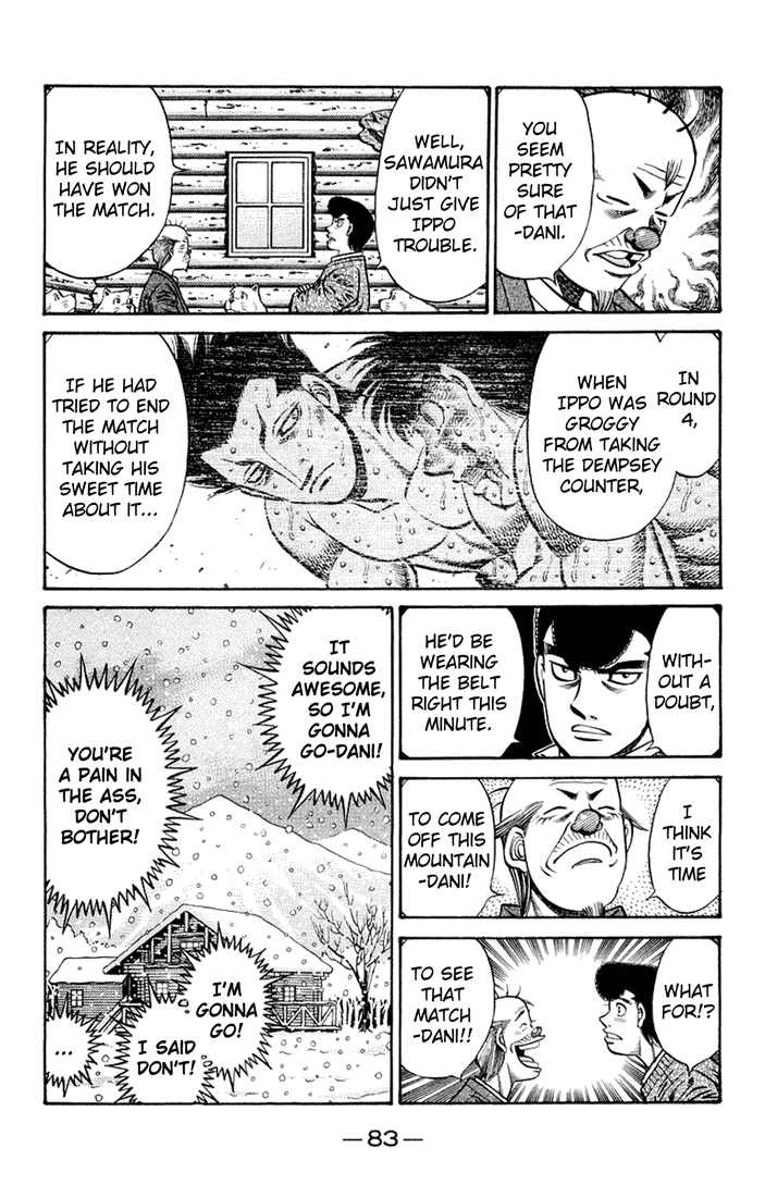 Hajime no Ippo Chapter 674 — page 13