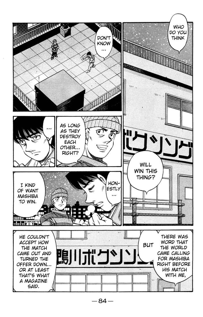 Hajime no Ippo Chapter 674 — page 14