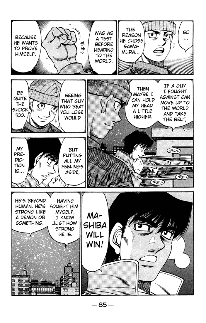 Hajime no Ippo Chapter 674 — page 15