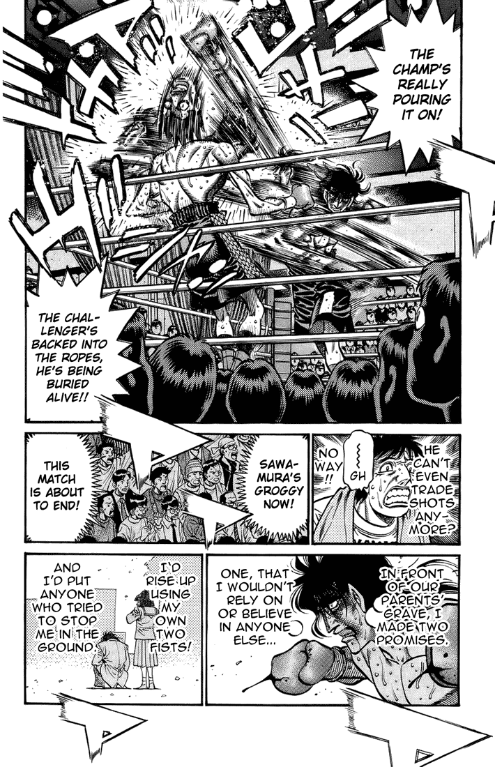 Hajime no Ippo Chapter 693 — page 6