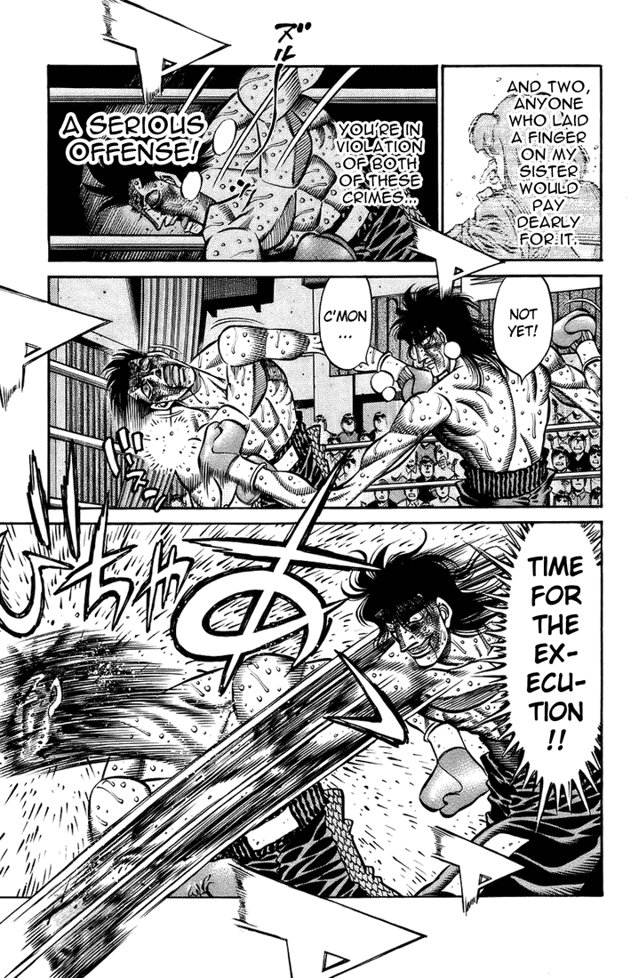 Hajime no Ippo Chapter 693 — page 7