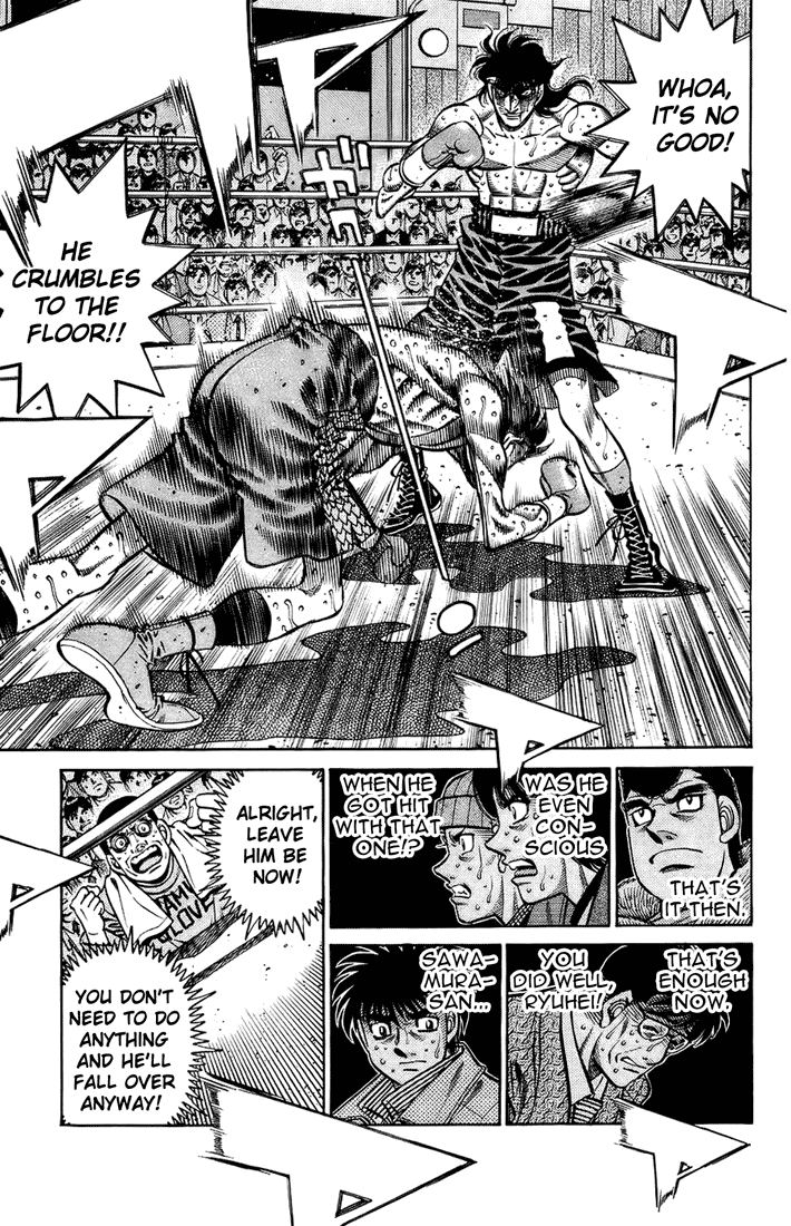 Hajime no Ippo Chapter 694 — page 9