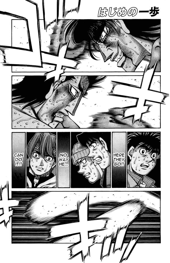 Hajime no Ippo Chapter 695 — page 1