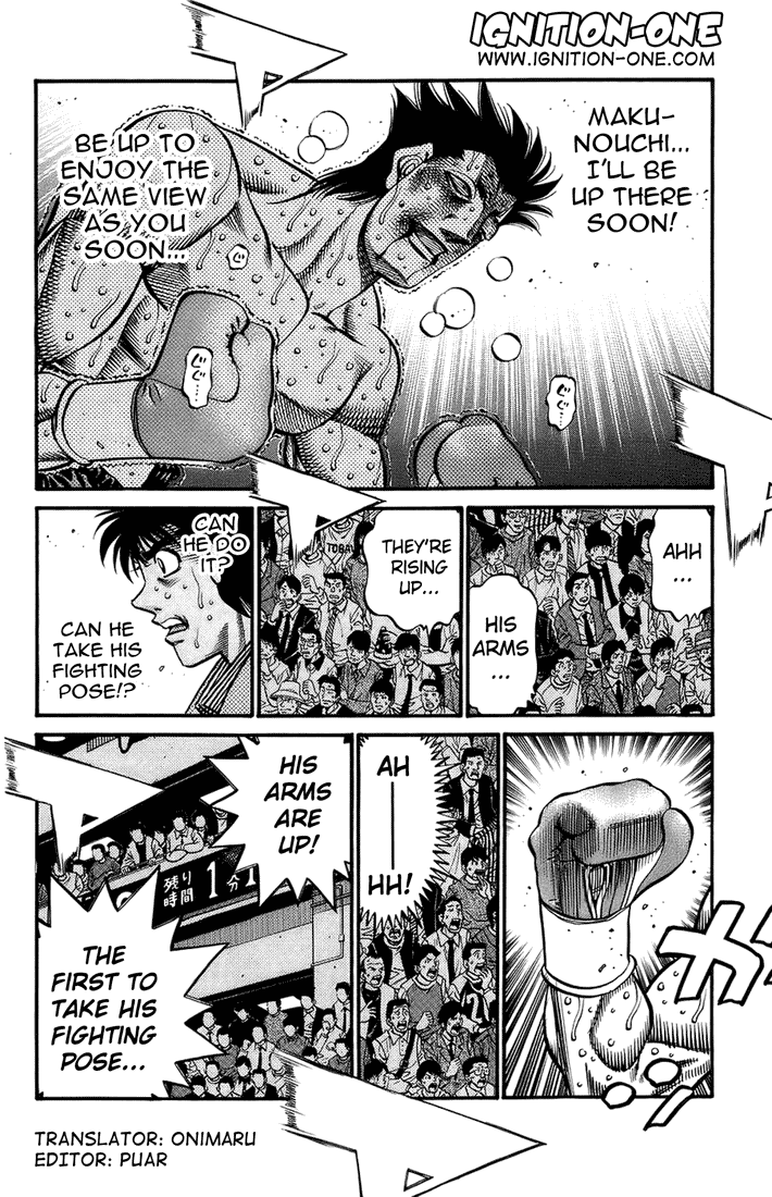 Hajime no Ippo Chapter 696 — page 4
