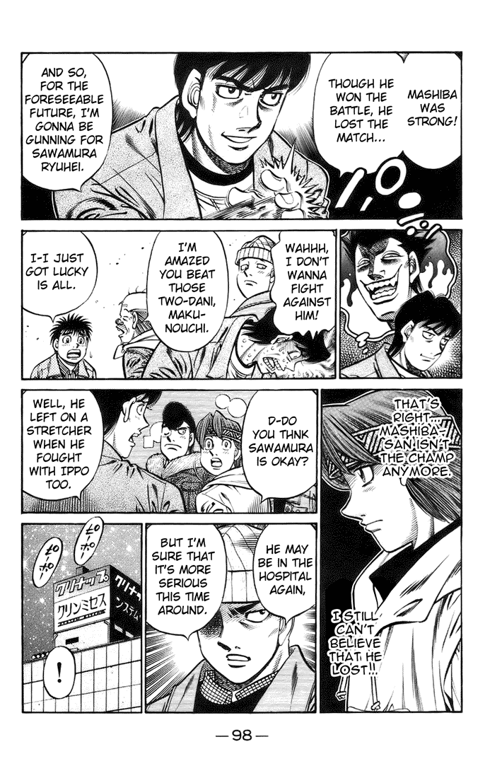 Hajime no Ippo Chapter 698 — page 4