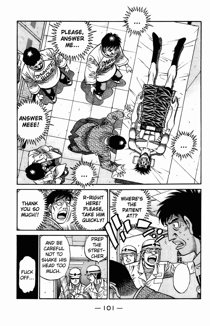 Hajime no Ippo Chapter 698 — page 7