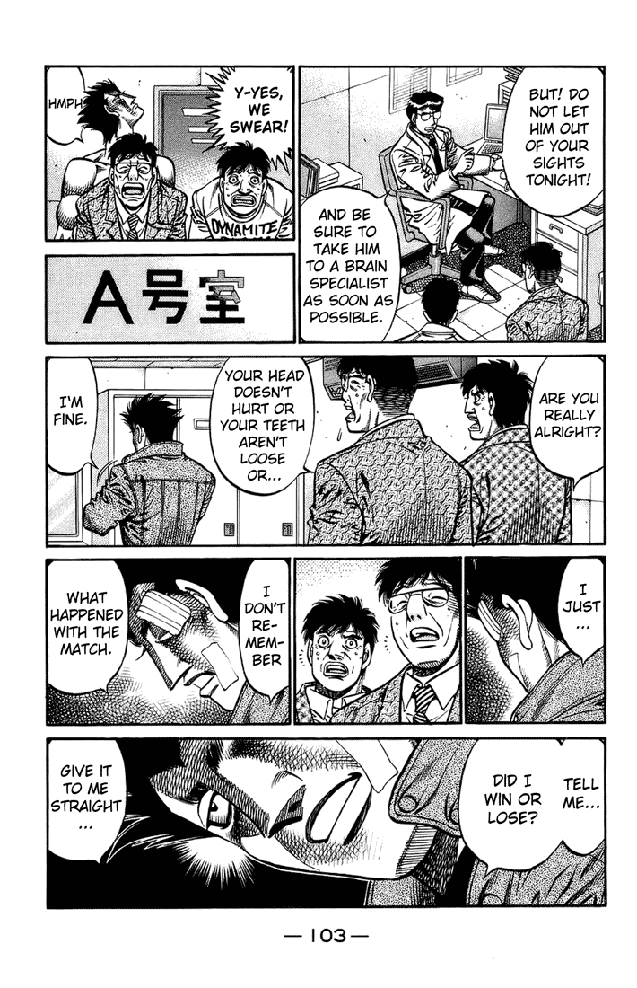 Hajime no Ippo Chapter 698 — page 9