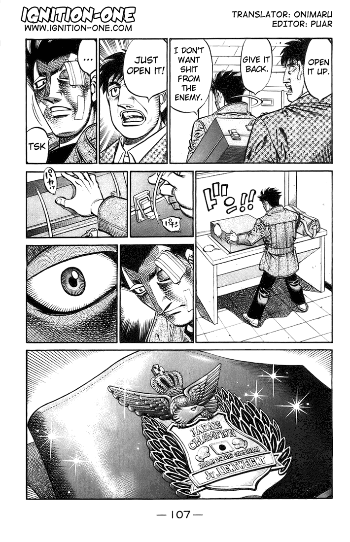 Hajime no Ippo Chapter 699 — page 3
