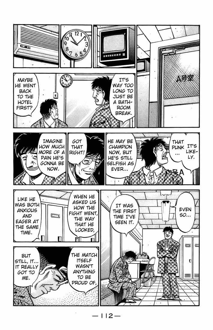 Hajime no Ippo Chapter 699 — page 8