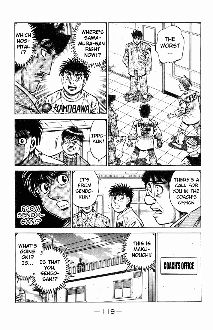 Hajime no Ippo Chapter 699 — page 15